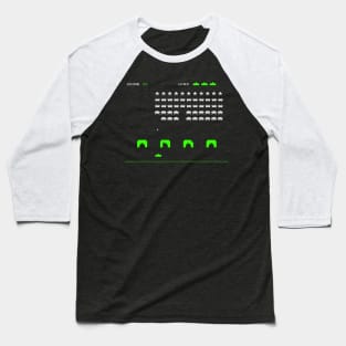 SPACE INVADERS Baseball T-Shirt